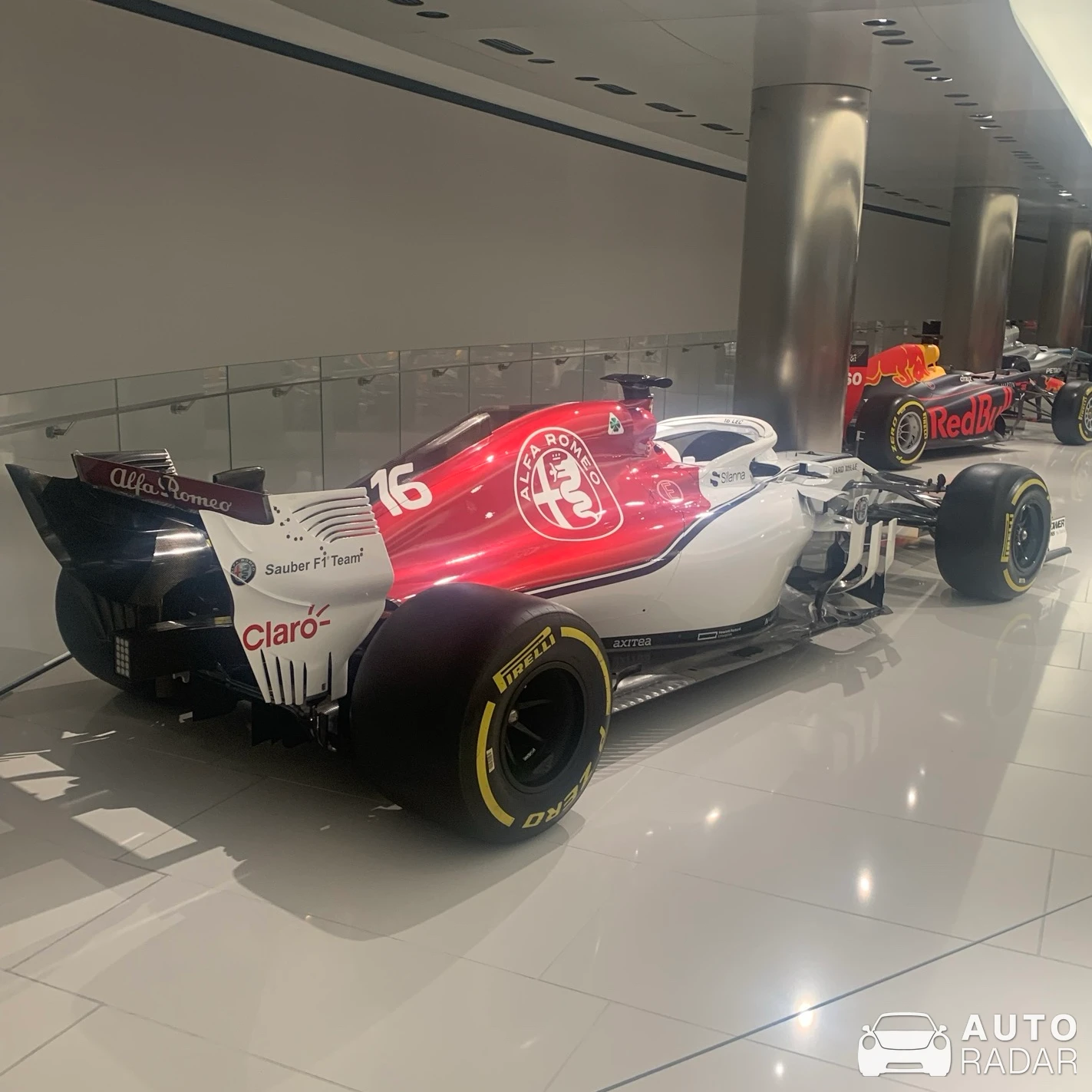 Sauber C37 spotted in Monaco