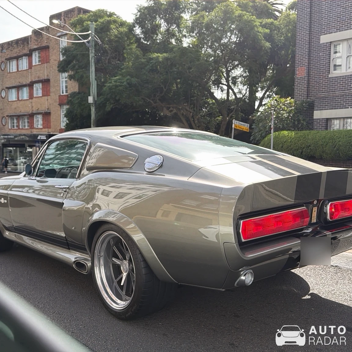 Ford Mustang Shelby G.T. 500E Eleanor spotted in Darlinghurst