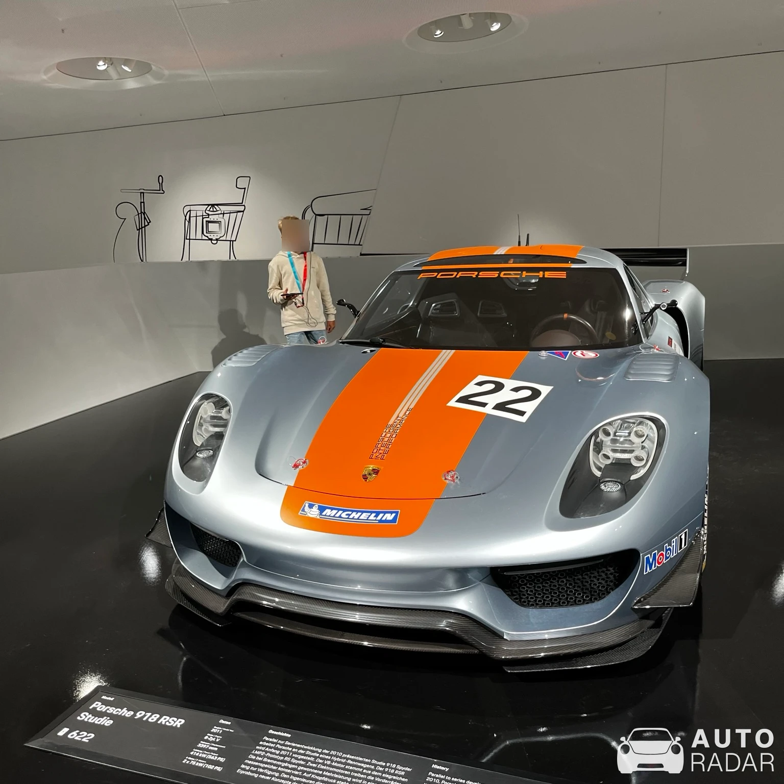 Porsche 918 RSR spotted in Stuttgart