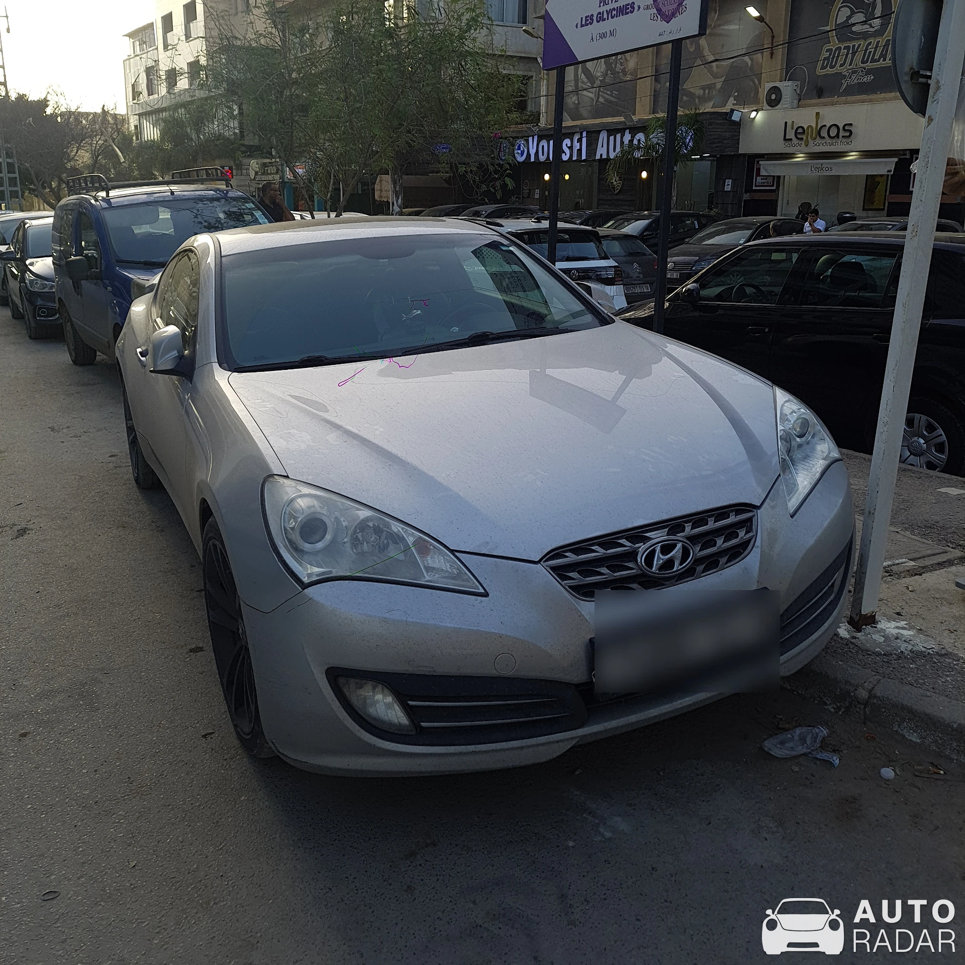 Hyundai Genesis Coupe 2.0T spotted in Algiers
