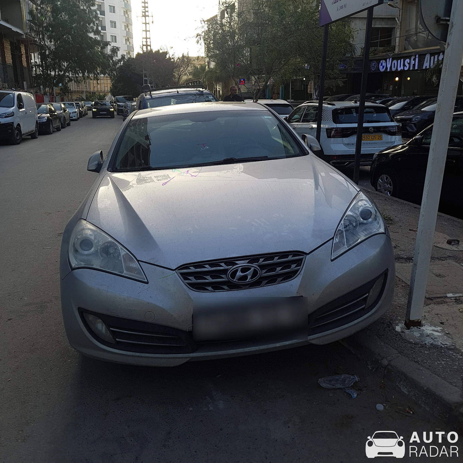Hyundai Genesis Coupe 2.0T spotted in Algiers, Algeria