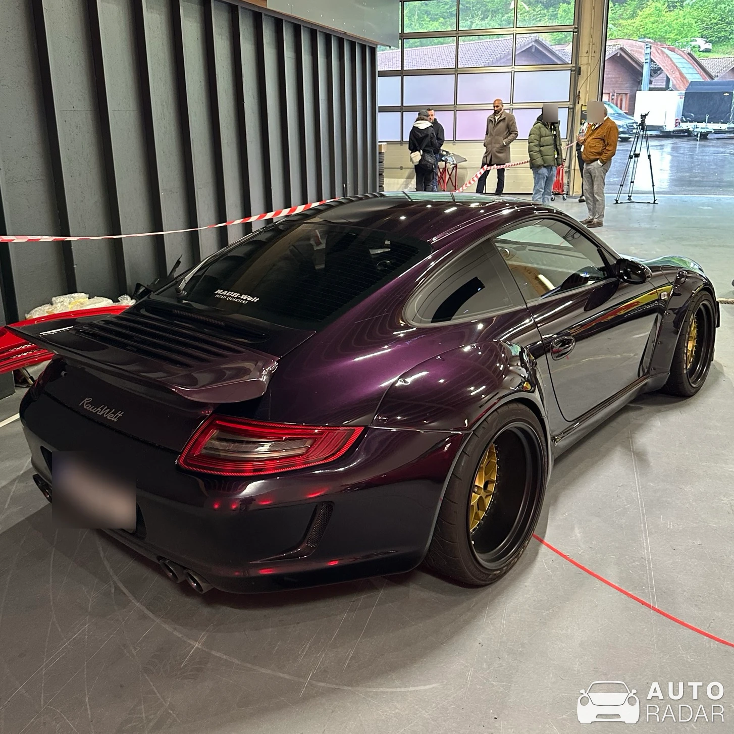 Porsche Rauh-Welt Begriff 997 spotted in Seelisberg