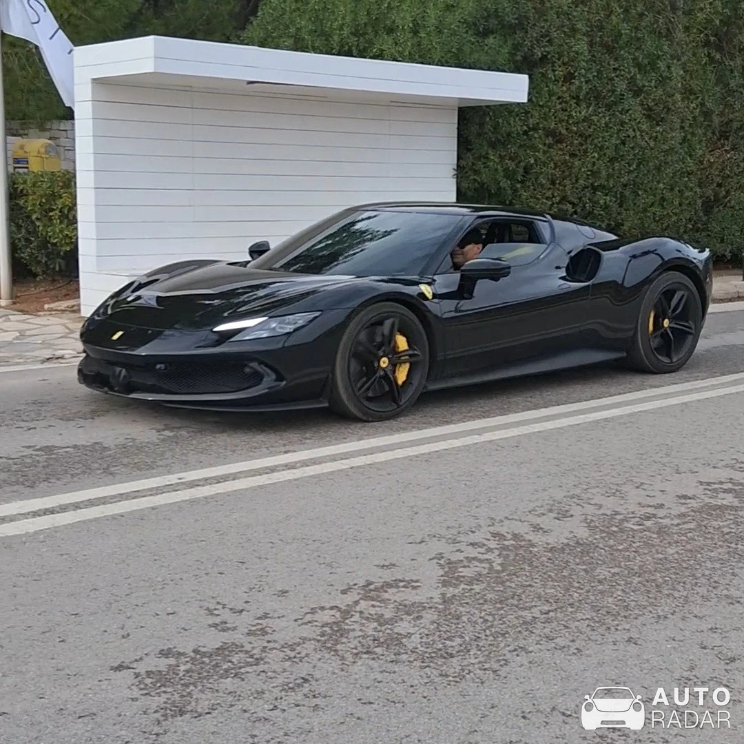 Ferrari 296 GTB spotted in Vouliagmeni, Greece