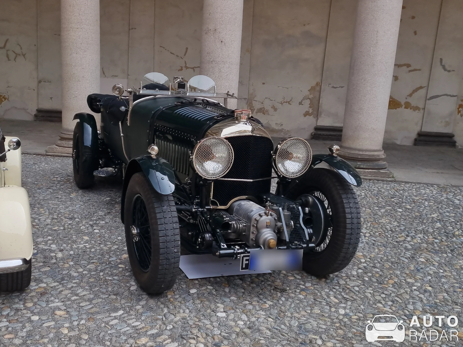 Bentley 4 1/2 Litre spotted in Milano