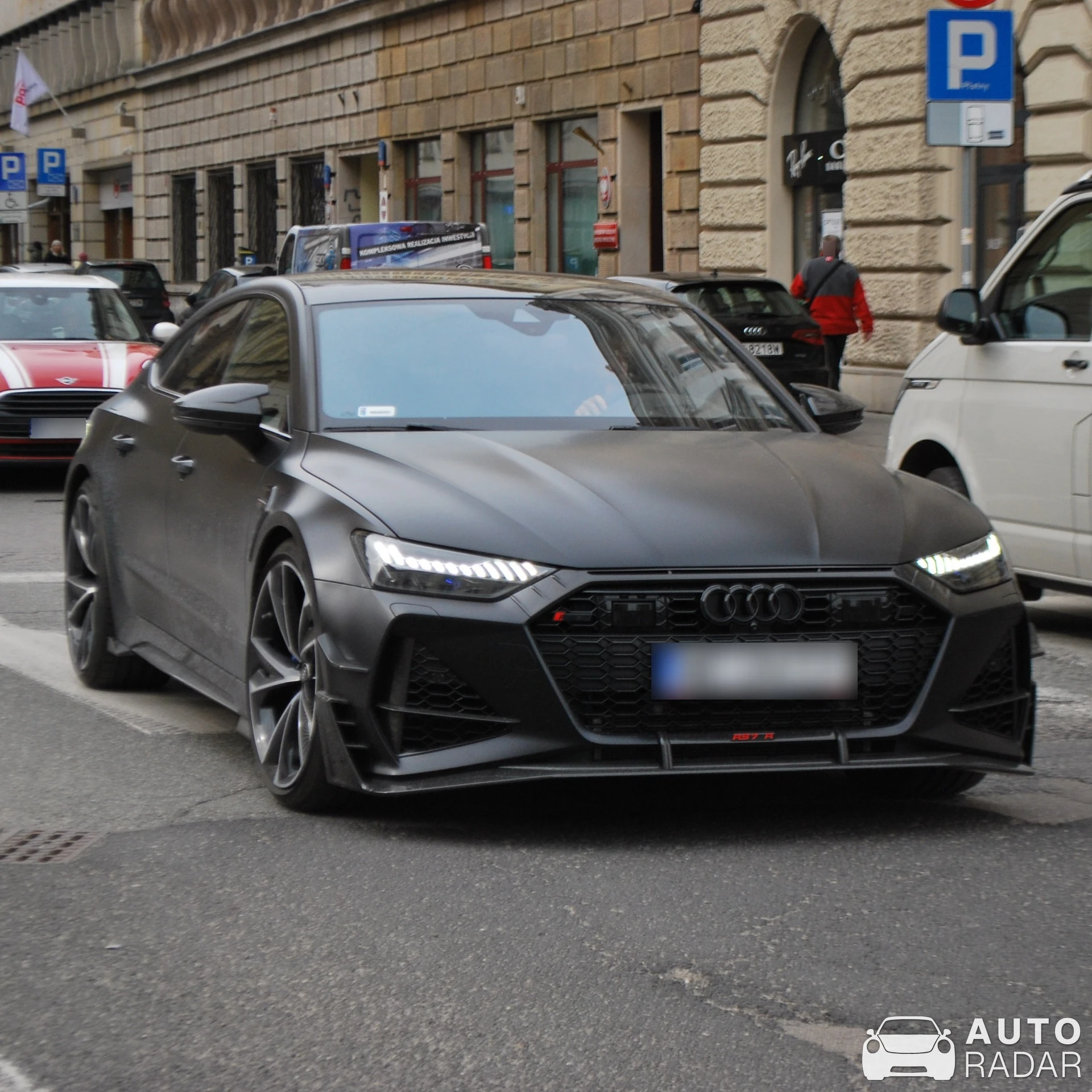 Audi ABT RS7-R Sportback C8 spotted in Warszawa, Poland