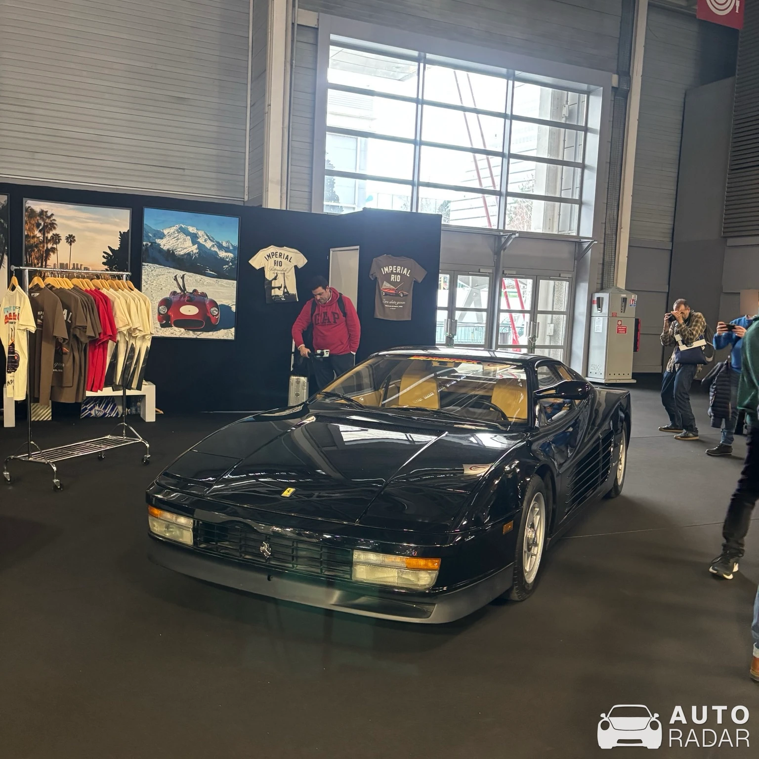 Ferrari Testarossa Monospecchio spotted in Paris, France
