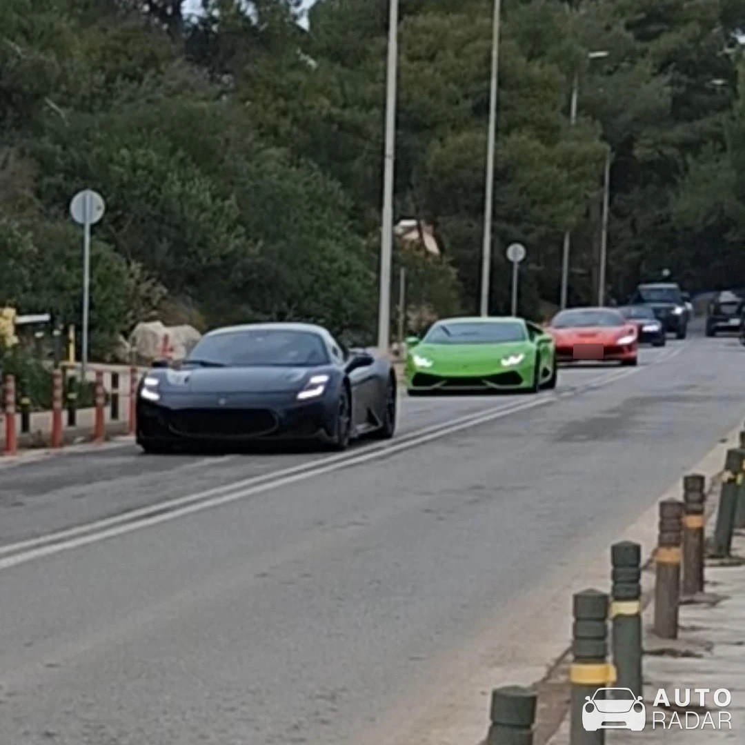 Ferrari F8 Tributo spotted in Vouliagmeni, Greece