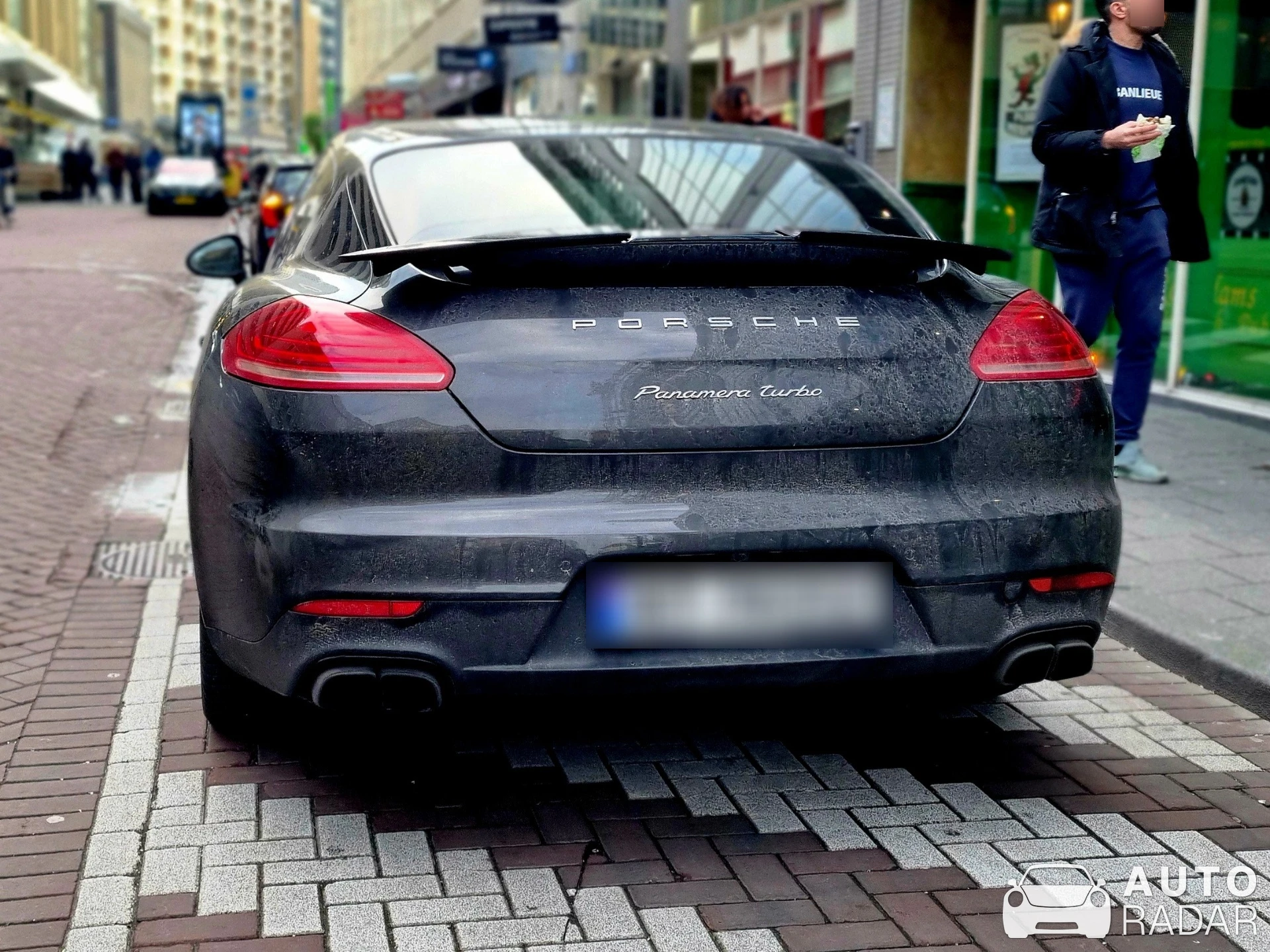 Porsche 970 Panamera Turbo spotted in Rotterdam, Netherlands