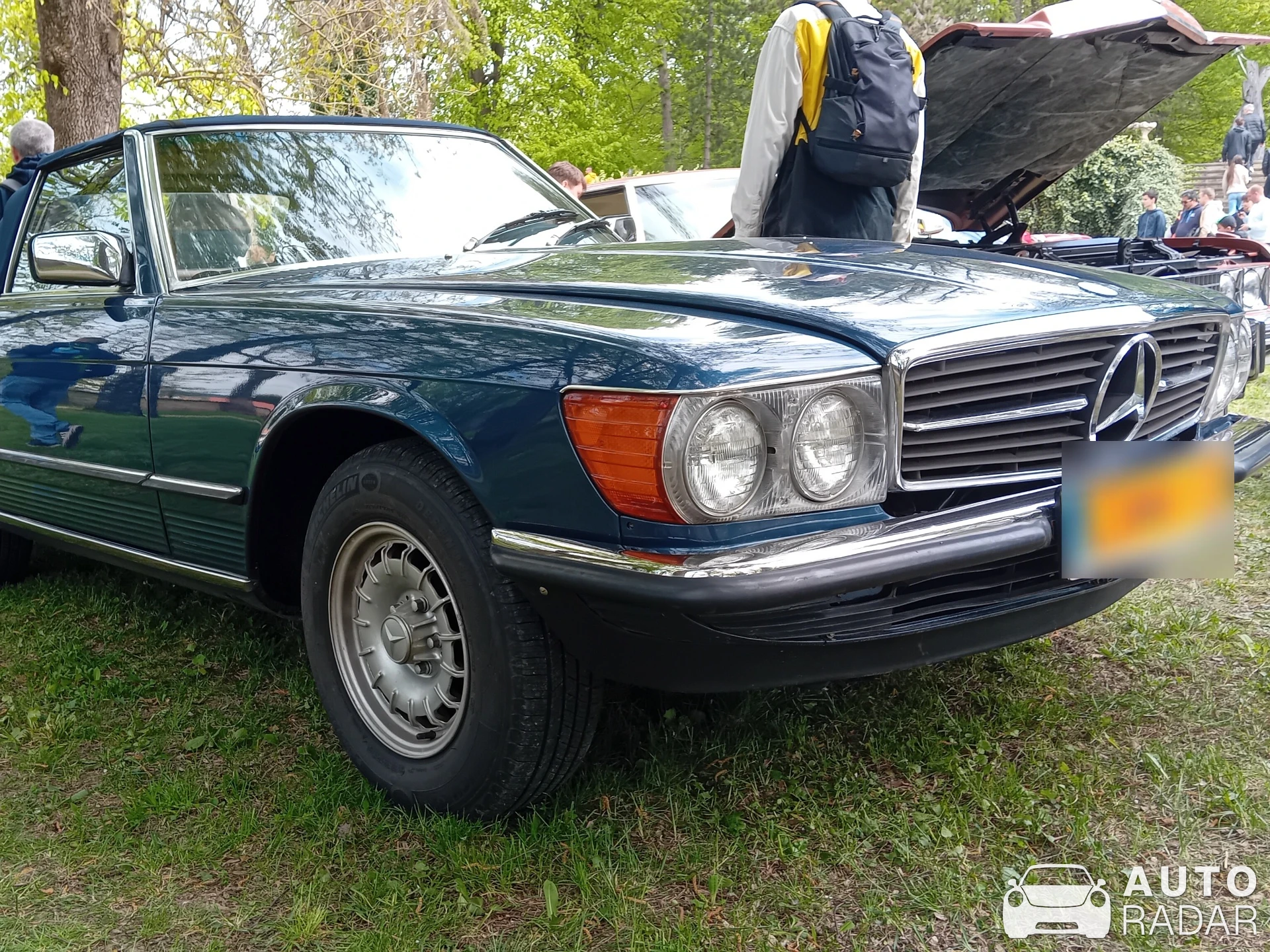 Mercedes-Benz 280SL spotted in Gbeľany