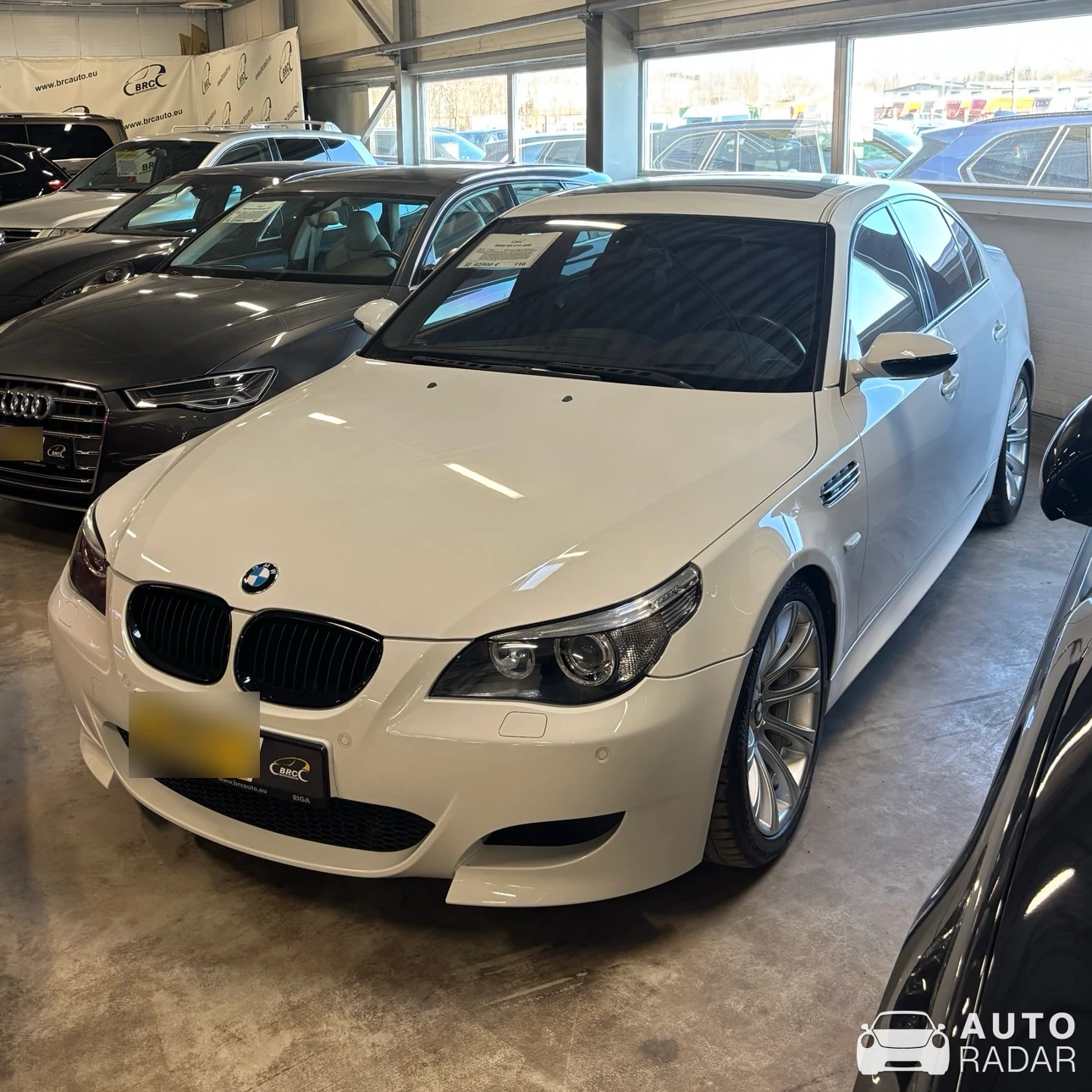 BMW M5 E60 2007 spotted in Rīga