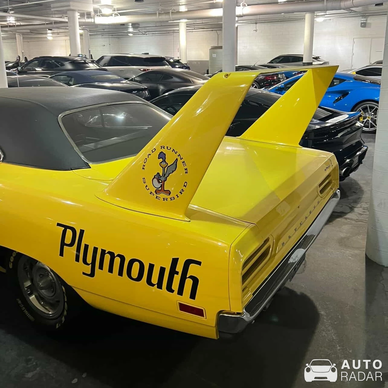 Plymouth Road Runner Superbird spotted in Van Nuys