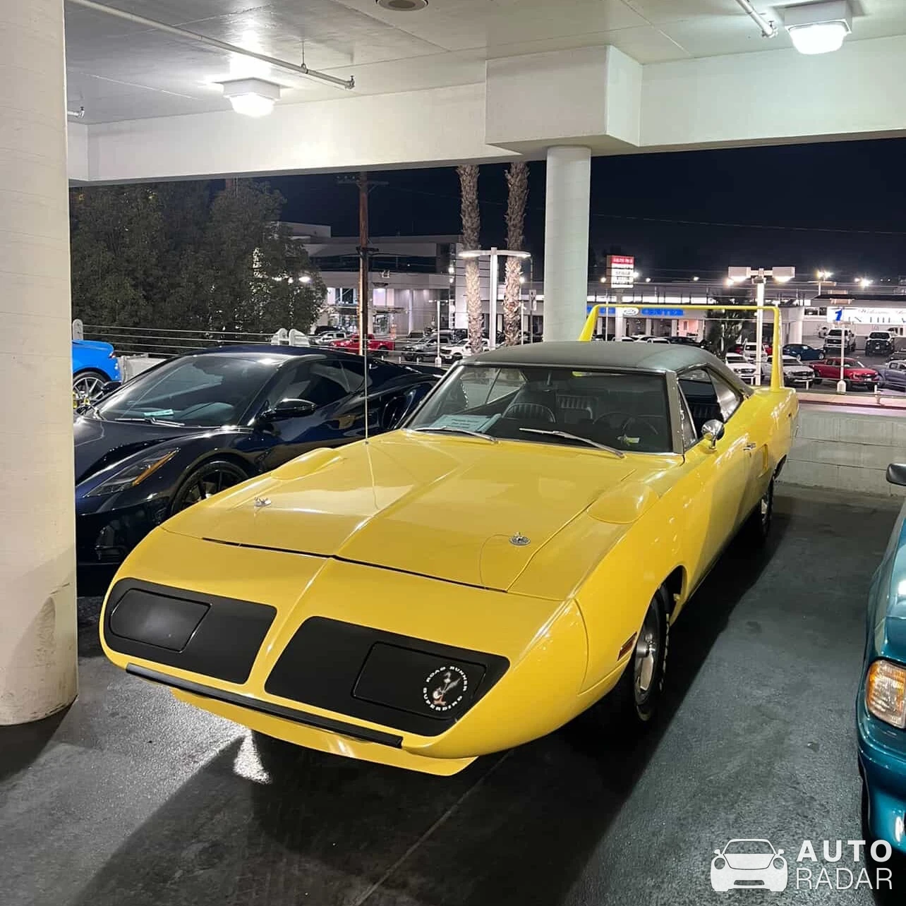Plymouth Road Runner Superbird spotted in Van Nuys, United States