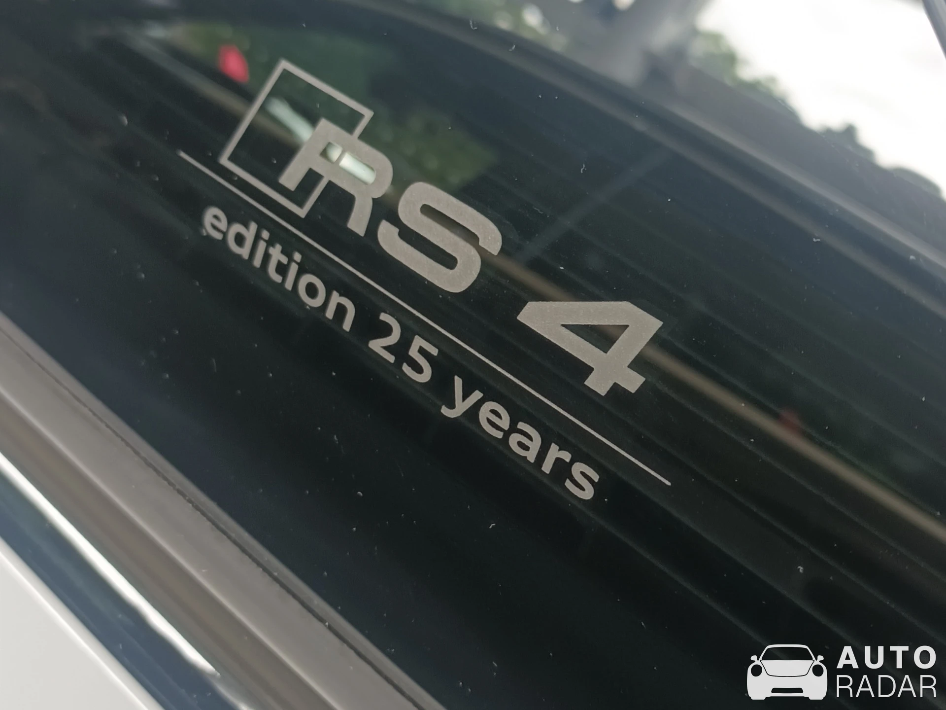 Audi RS4 Avant B9 Edition 25 Years spotted in London