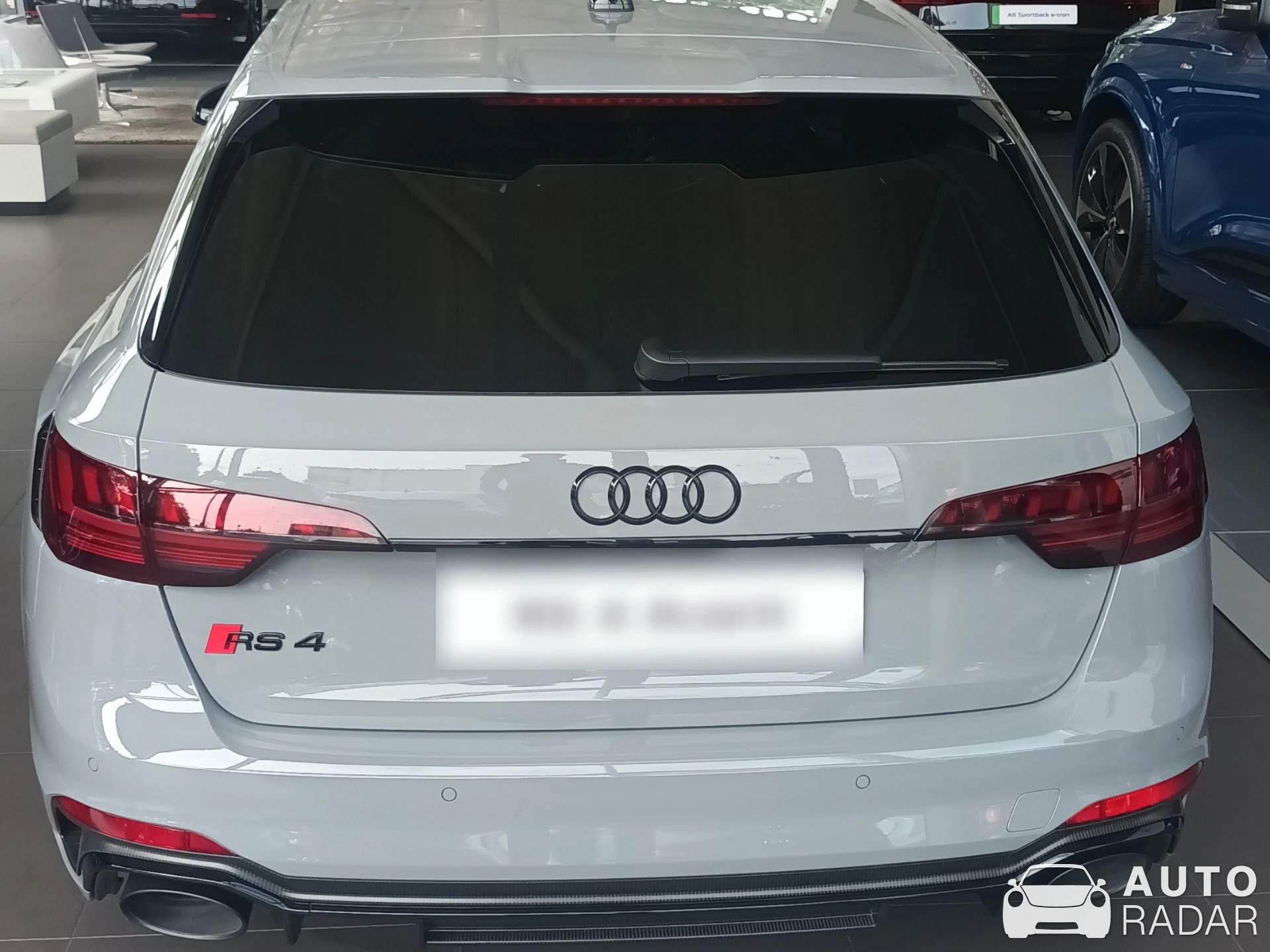 Audi RS4 Avant B9 Edition 25 Years spotted in London, United Kingdom
