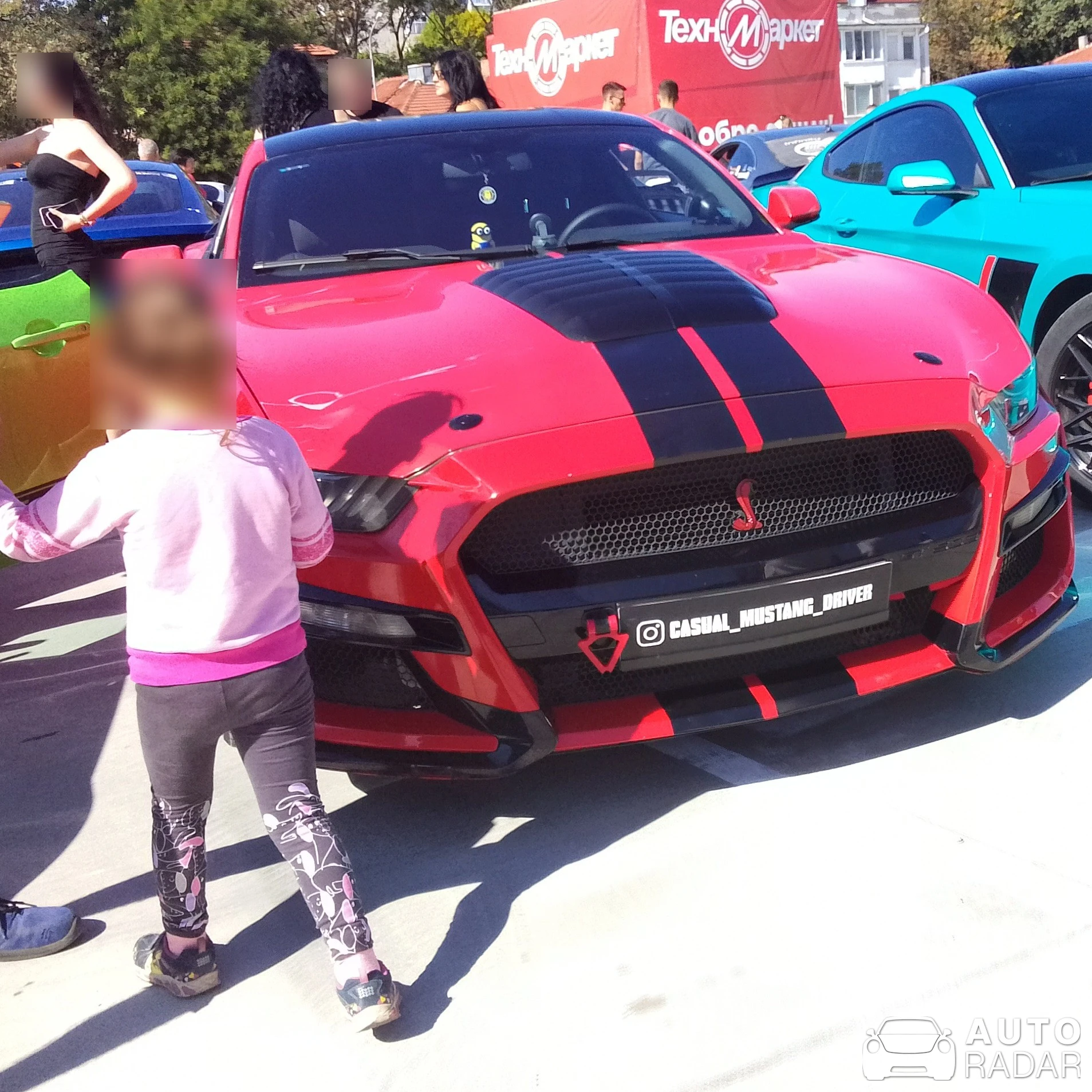 Ford Mustang Shelby GT500 spotted in Ruse, Bulgaria