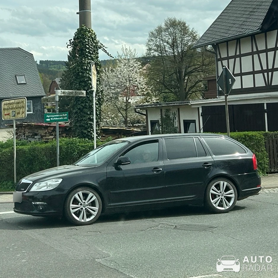 Škoda Octavia Combi vRS spotted in Zwönitz