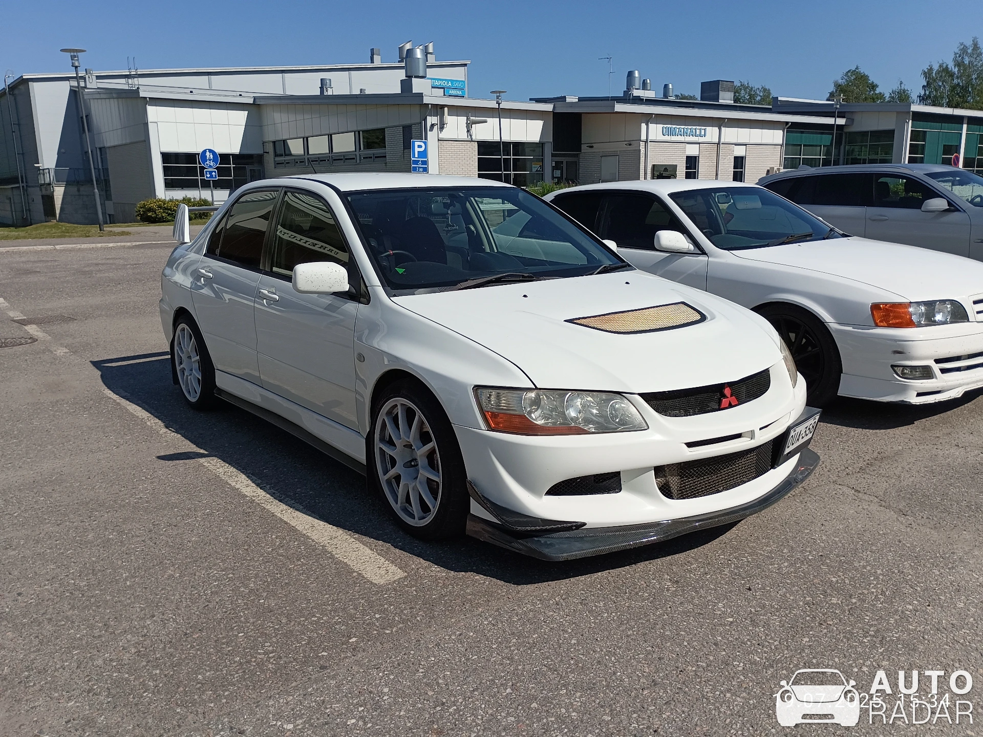 Mitsubishi Lancer Evolution X Time Attack spotted in Pieksämäki, Finland