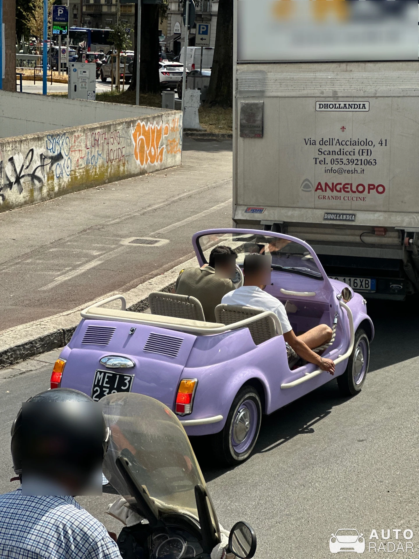 Fiat Cinquecento spotted in Firenze