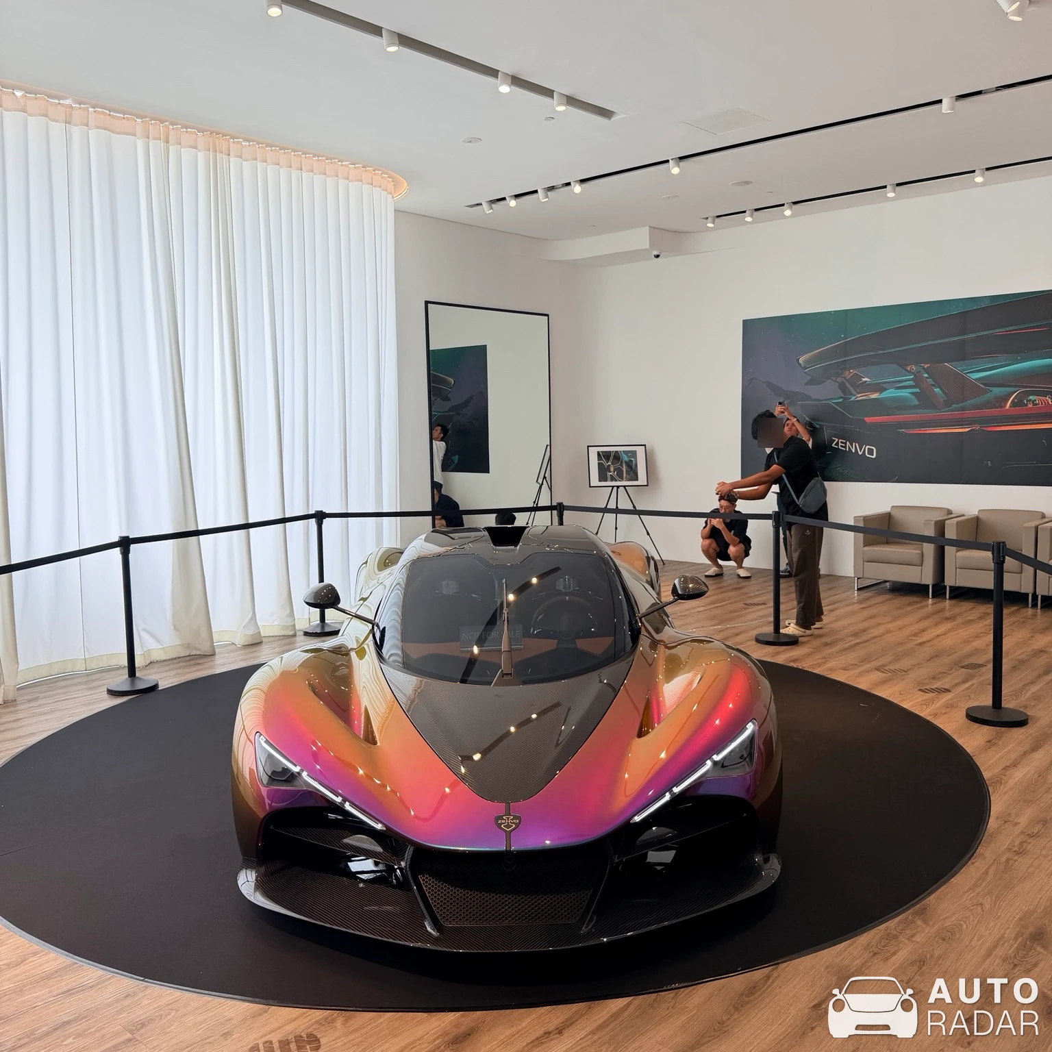 Zenvo Aurora spotted in Singapore