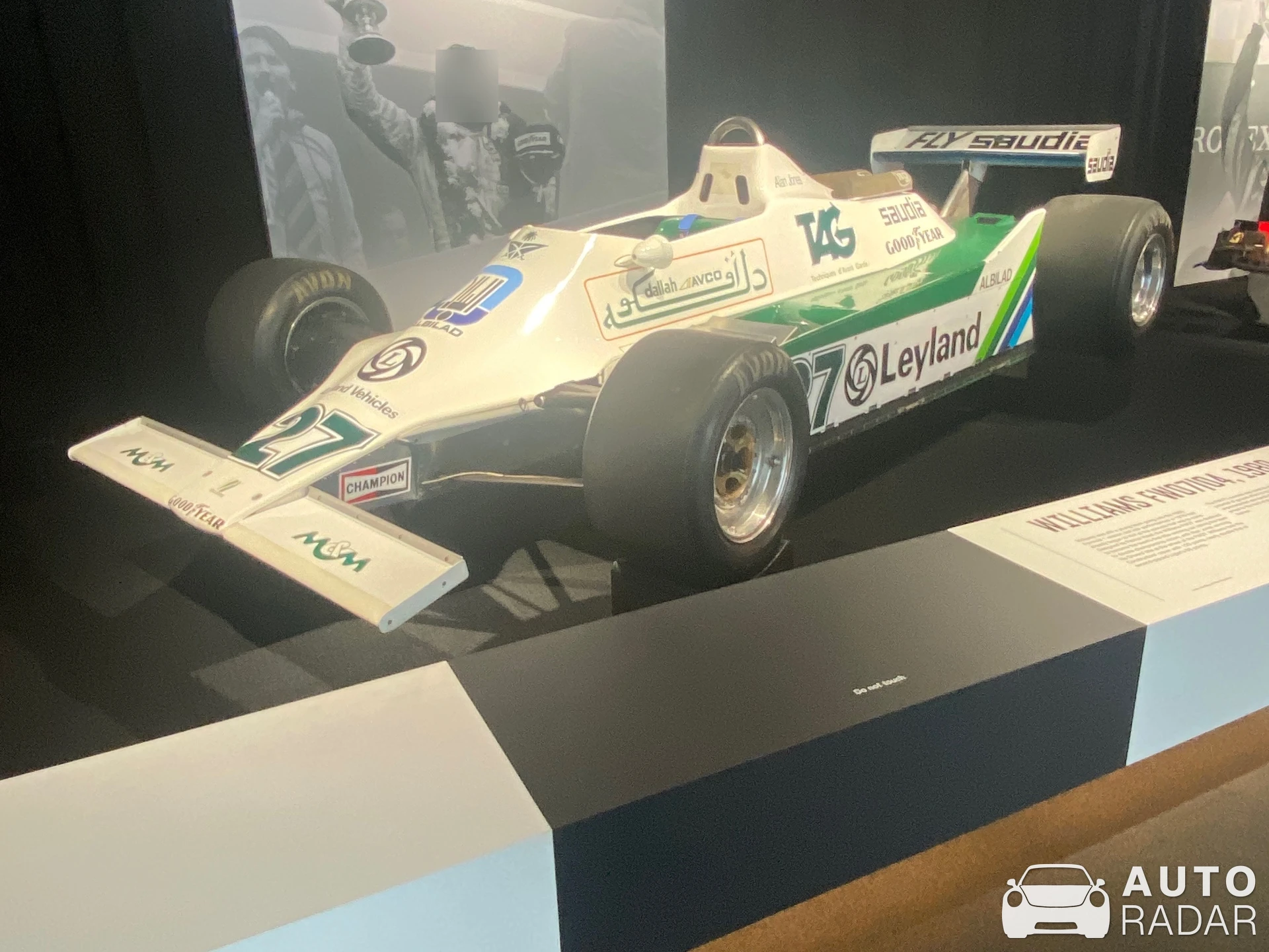 Williams FW07 spotted in Melbourne