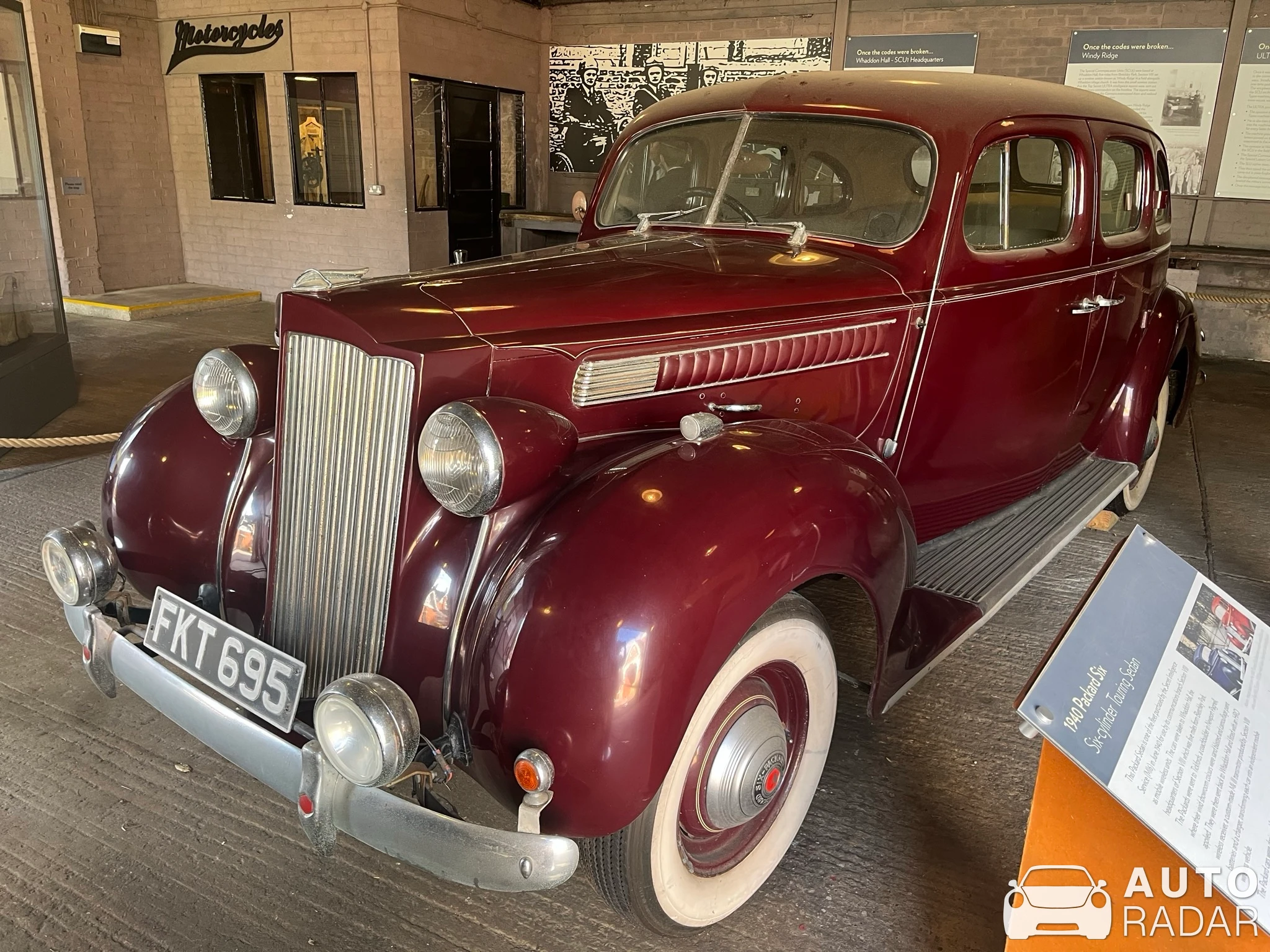 Packard Six spotted in Bletchley