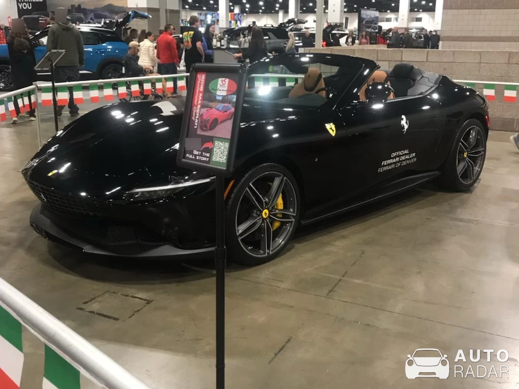 Ferrari Roma Spider spotted in Denver, United States