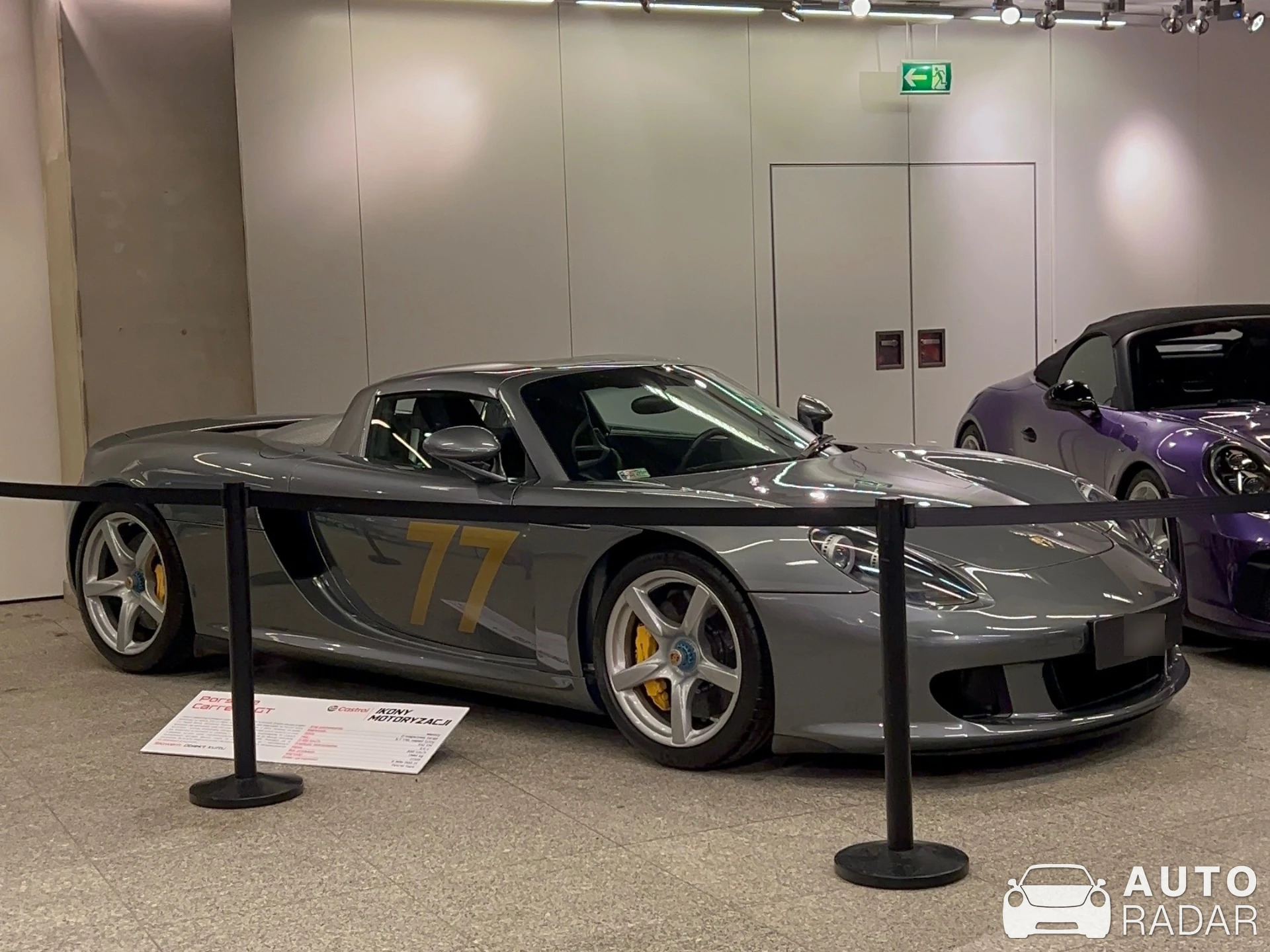 Porsche Carrera GT spotted in Warszawa, Poland