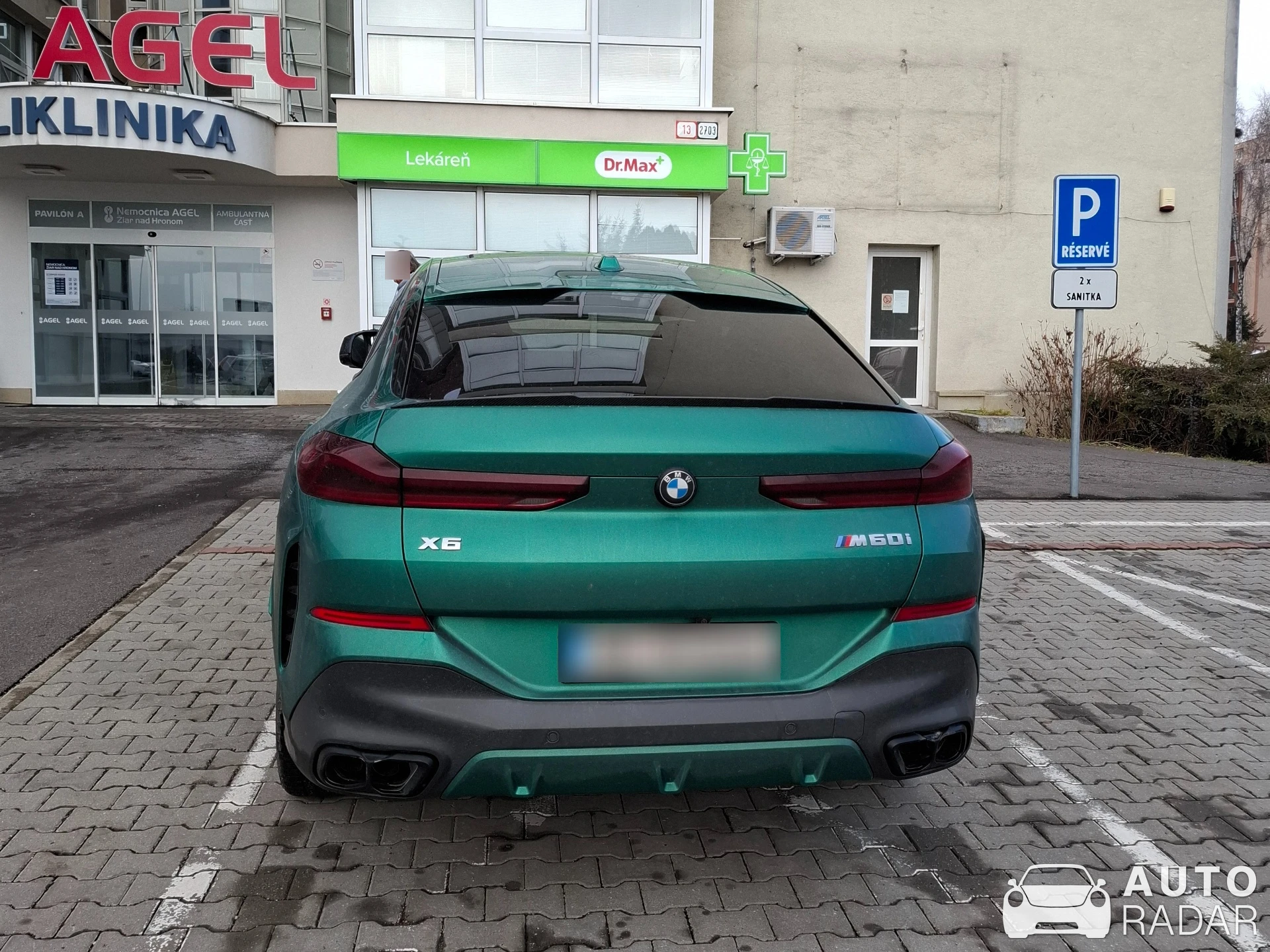 BMW X6 G06 spotted in Žiar nad Hronom, Slovensko