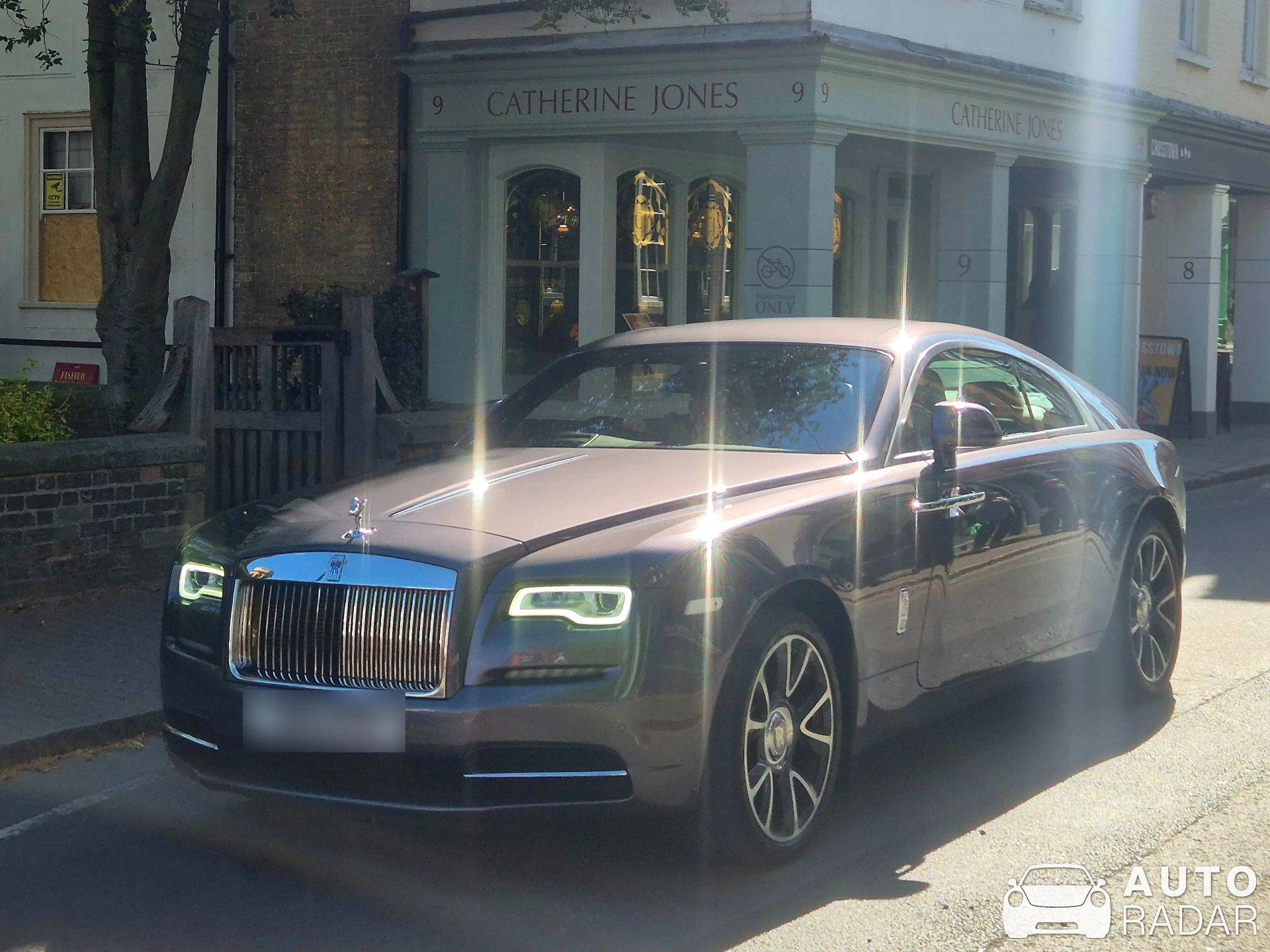 Rolls-Royce Wraith spotted in Cambridge