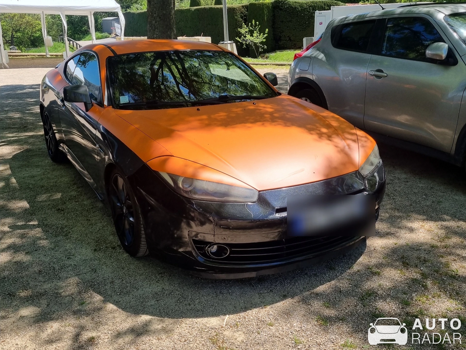 Hyundai Coupé 2007 spotted in Gourdon