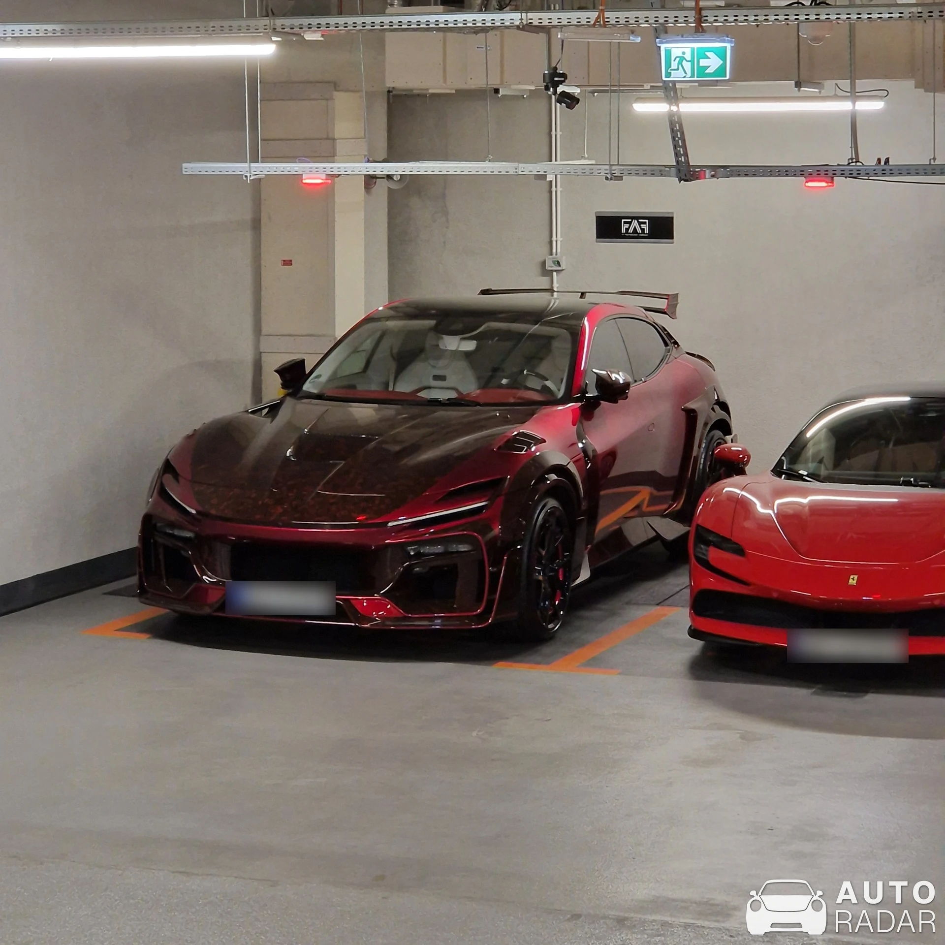 Ferrari Purosangue Mansory Pugnator spotted in Warszawa