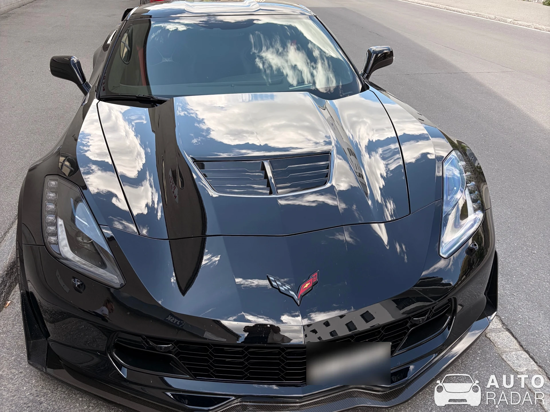 Chevrolet Corvette C7 Z06 R Edition spotted in Davos