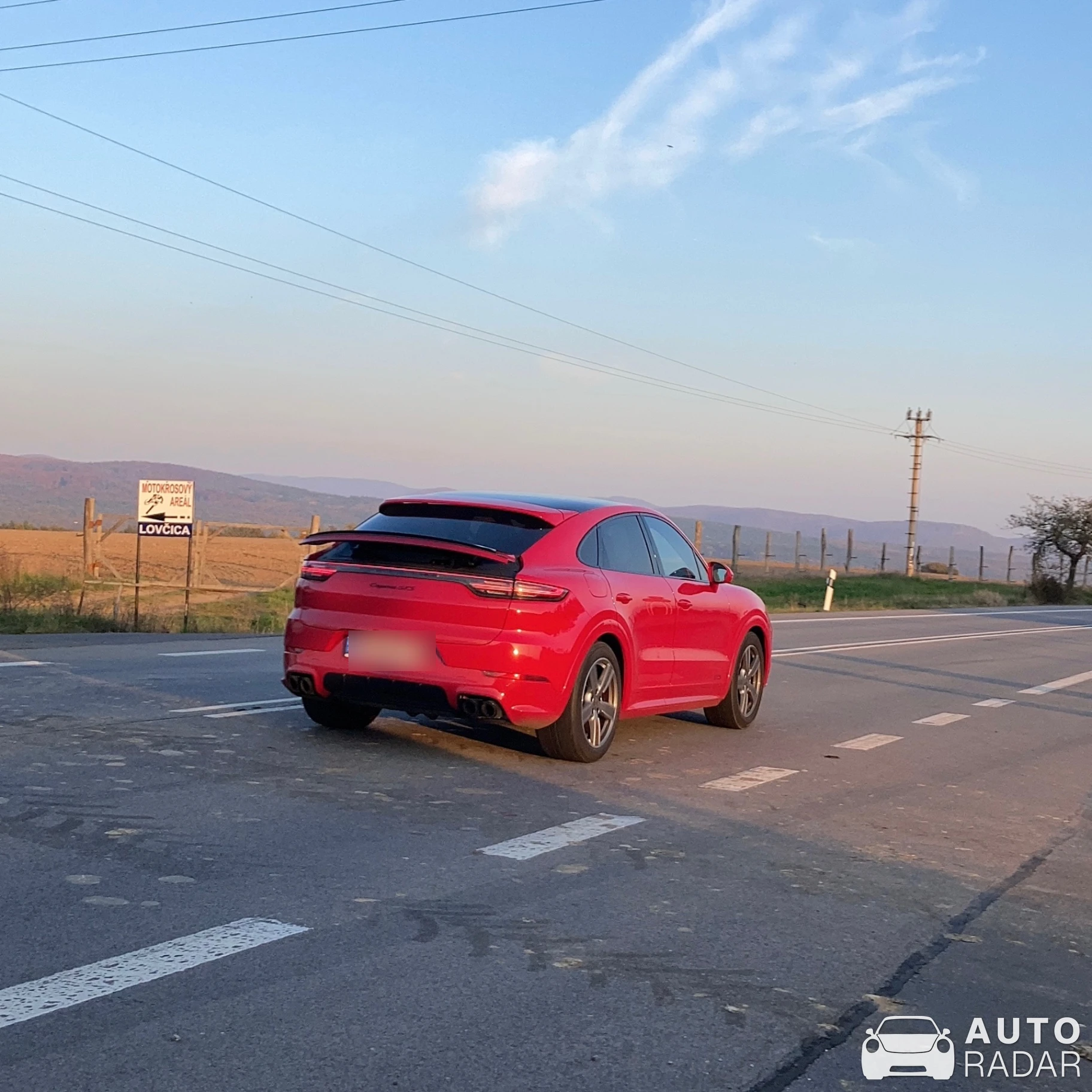 Porsche Cayenne Coupé GTS spotted in Lovčica - Trubín, Slovensko