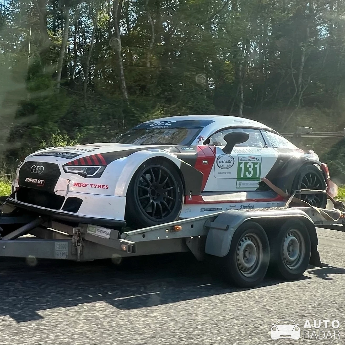 Audi RS5 DTM spotted in Kolding