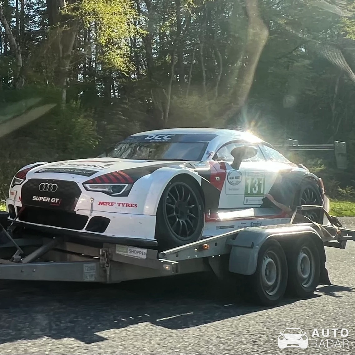 Audi RS5 DTM spotted in Kolding, Denmark