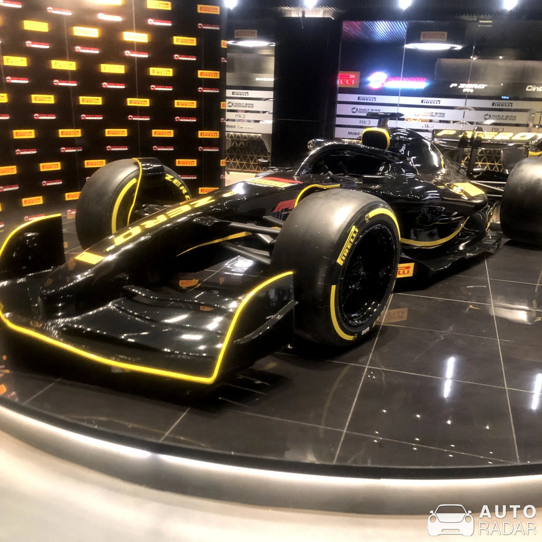 Pirelli 2022 F1 Showcar spotted in Tangerang Regency, Indonesia