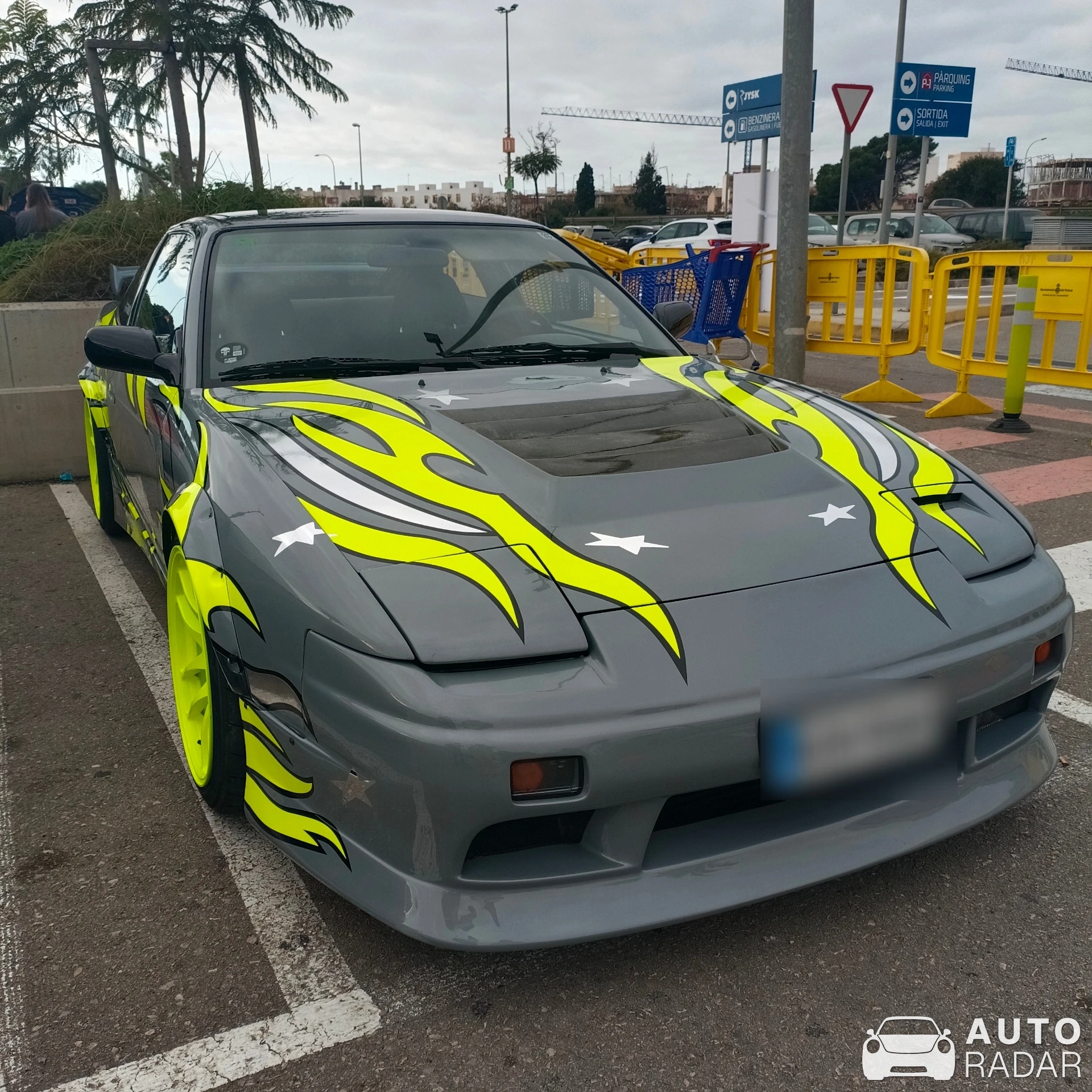 Nissan 200SX spotted in Palma, Spain