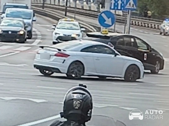 Audi TT-RS spotted in Warszawa