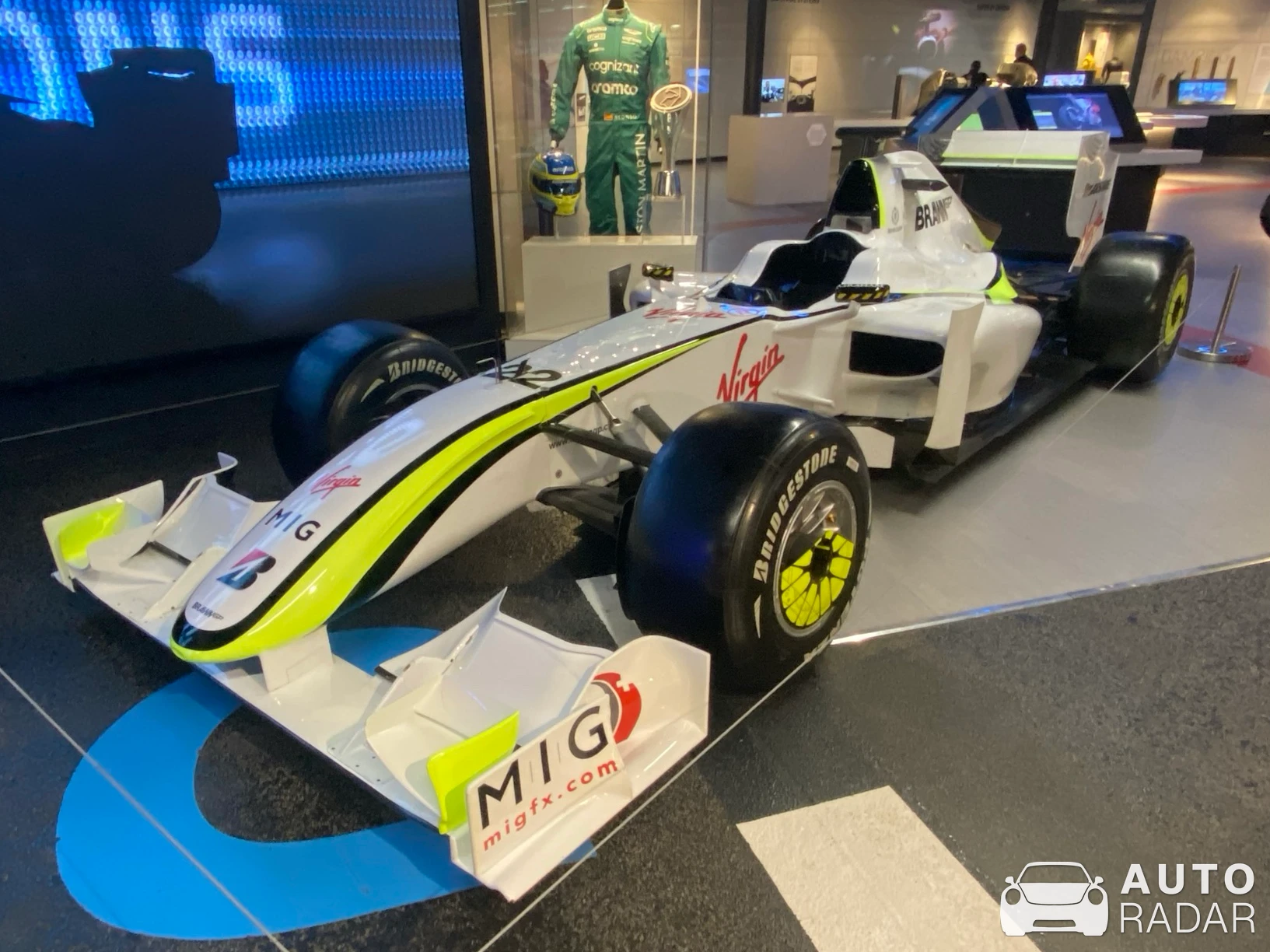 Brawn GP BGP 001 spotted in England, United Kingdom