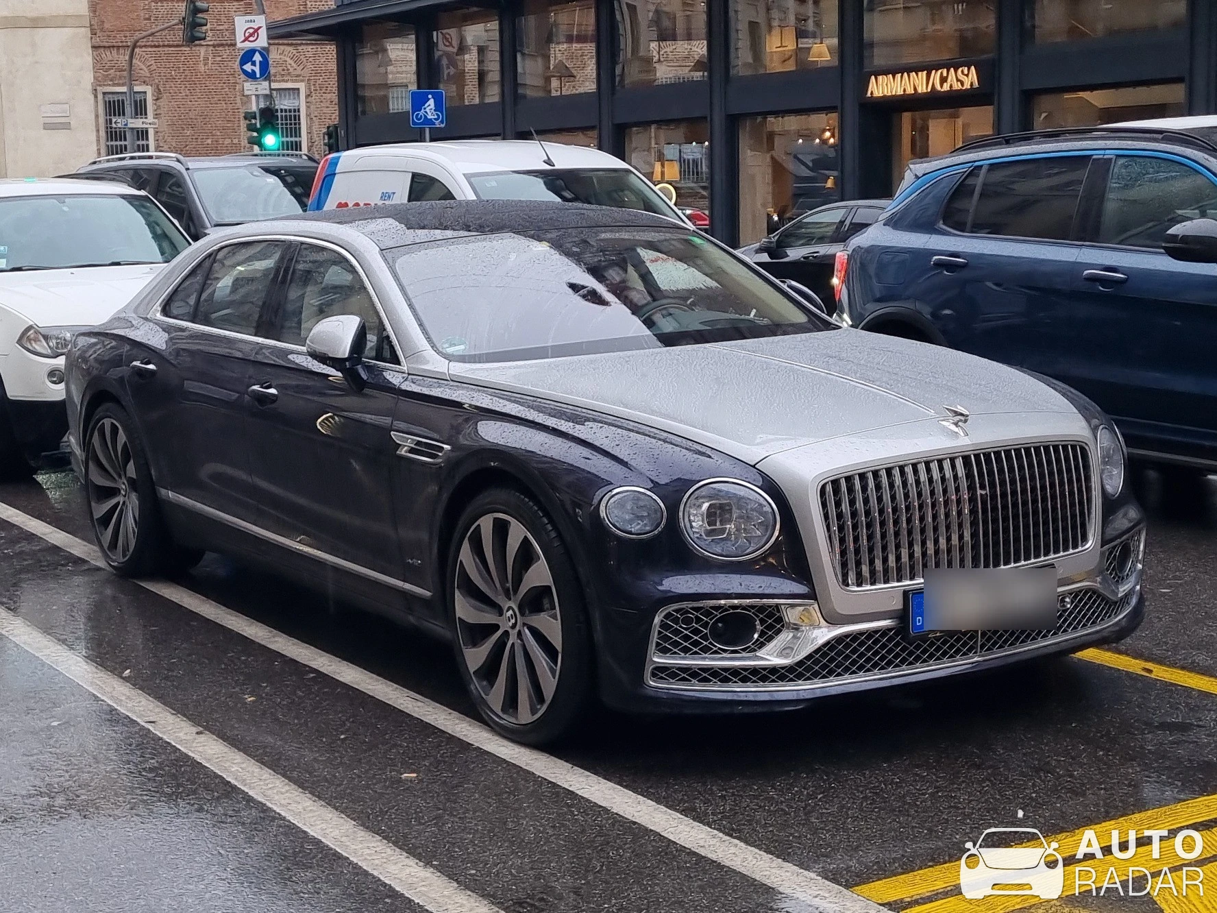 Bentley Flying Spur W12 S spotted in Milano, Italia