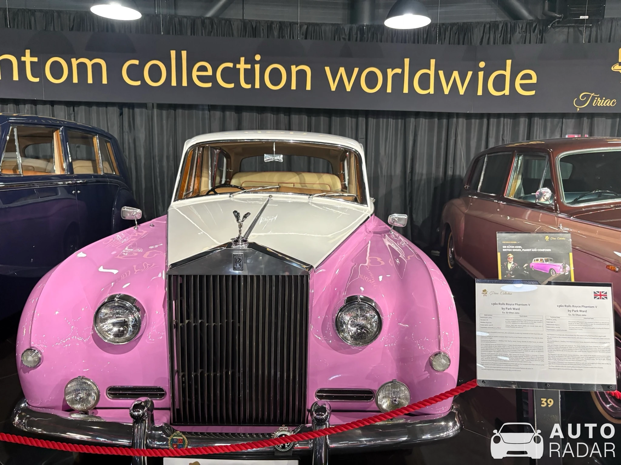 Rolls-Royce Phantom V spotted in Otopeni