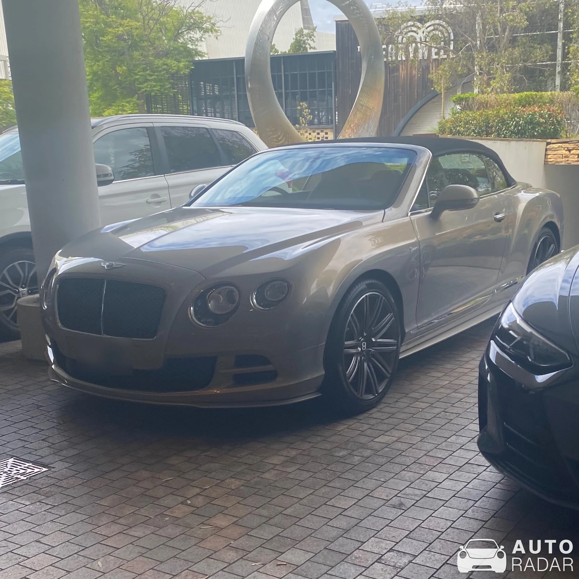 Bentley Continental Convertible spotted in Burswood, Australia
