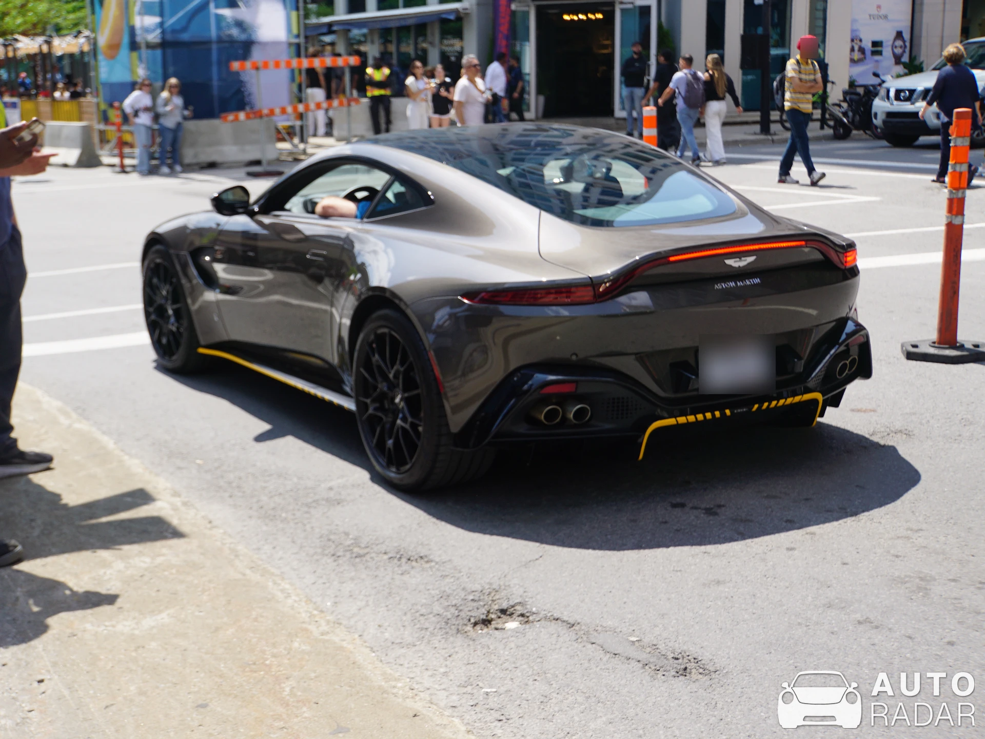 Aston Martin V8 Vantage 2018 spotted in Montréal