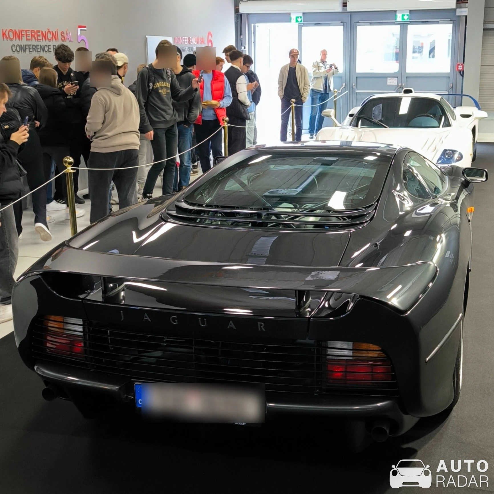 Jaguar XJ220 spotted in Prague 18, Czechia