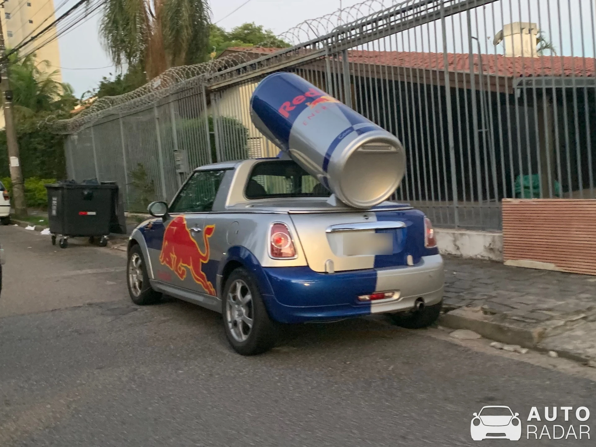Mini Cooper Red Bull spotted in Jardim Paulistano, Brazil
