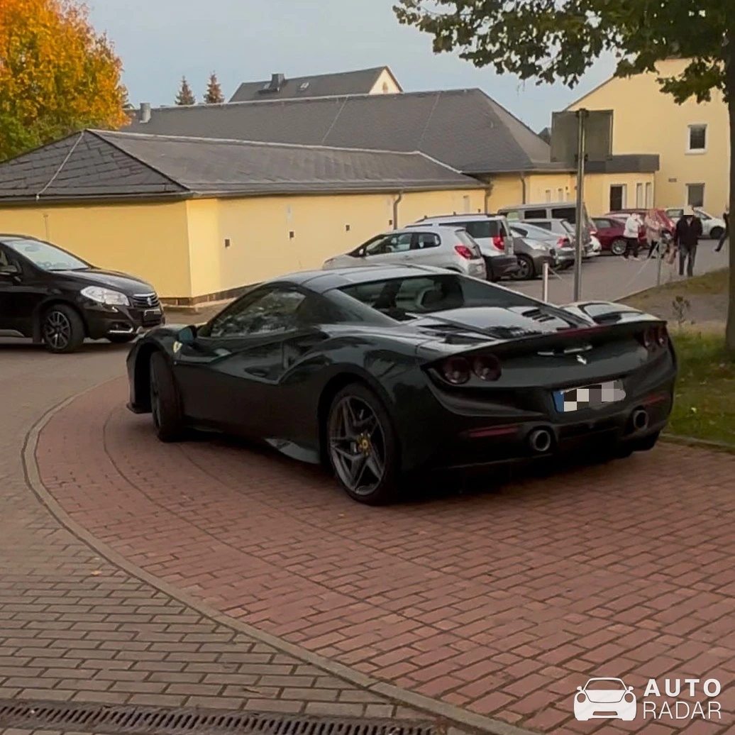 Ferrari F8 Spider spotted in Altmittweida, Germany