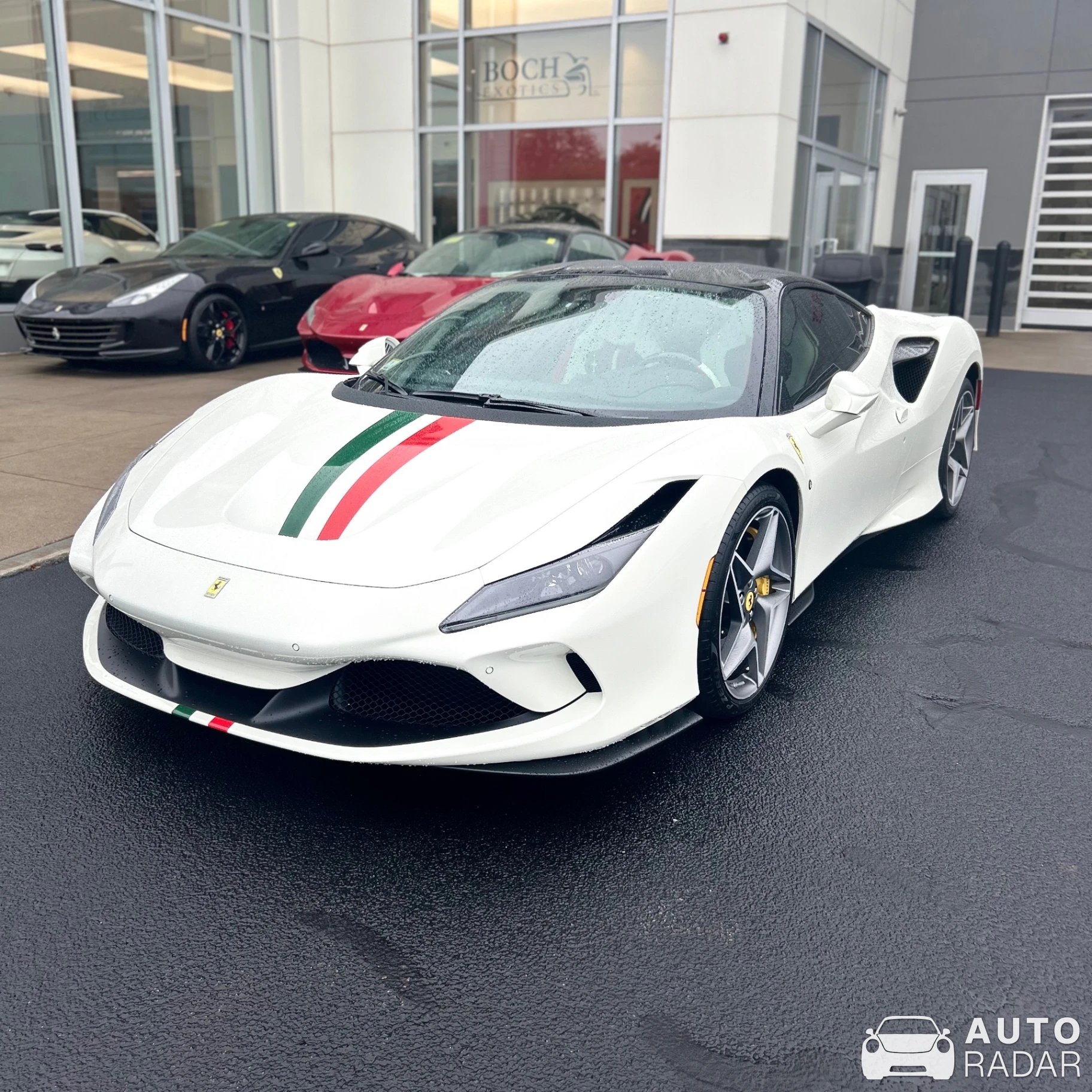 Ferrari F8 Tributo spotted in Norwood, United States