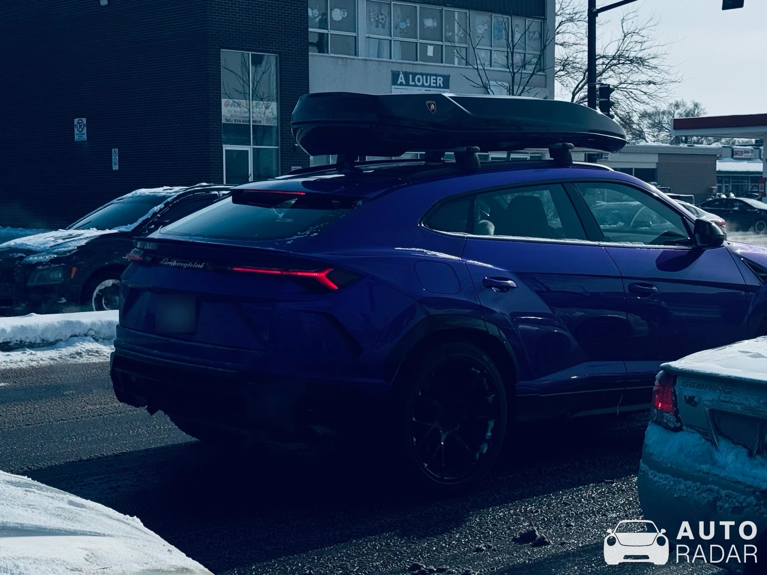Lamborghini Urus spotted in Mascouche, Canada