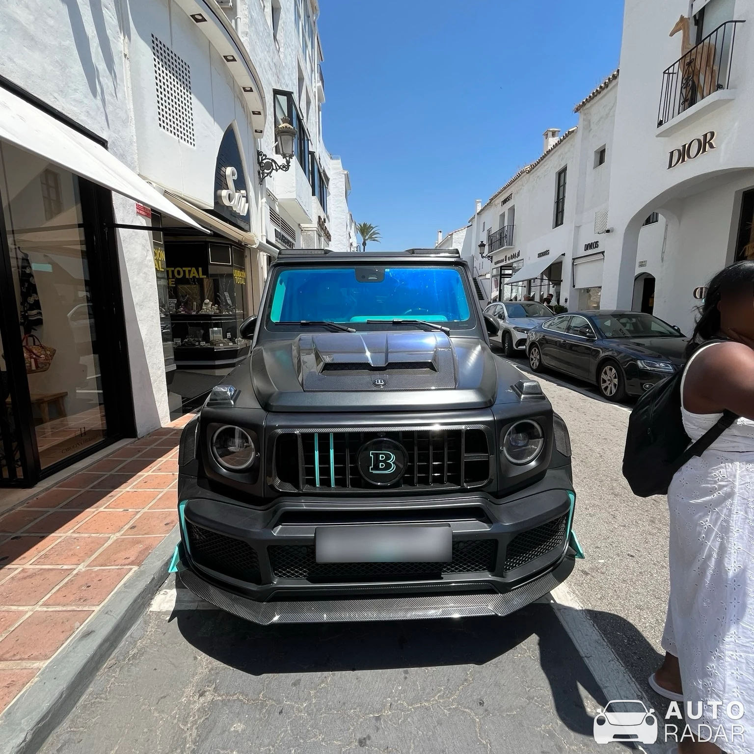 Mercedes-AMG Brabus G B40S-800 Widestar W463 2018 Noctua Edition spotted in Madrid