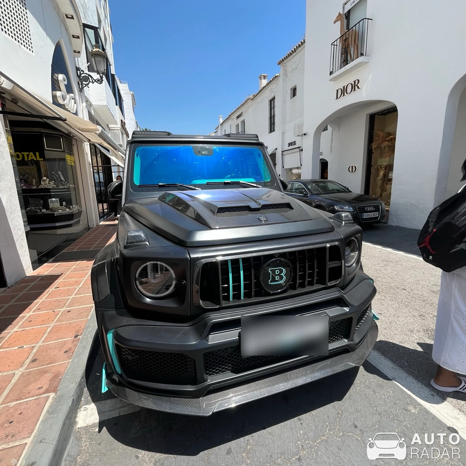 Mercedes-AMG Brabus G B40S-800 Widestar W463 2018 Noctua Edition spotted in Madrid, España